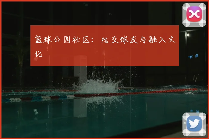 篮球公园社区:结交球友与融入文化